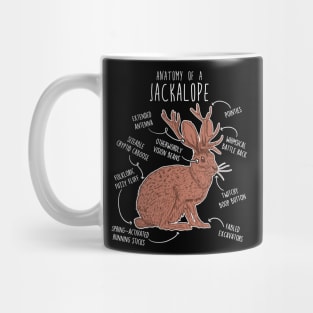 Jackalope Anatomy Mug